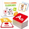 Cognition Card Children's Cartoon English Flash Card Letter Shape Animal Learning Education Enlightenment Early Education Card