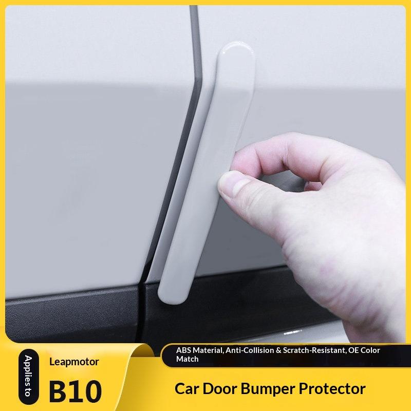 Fit For Leapmotor B10 Car Door Anti Collision Strip Anti Scratch Shock Absorbing Modification Decoration