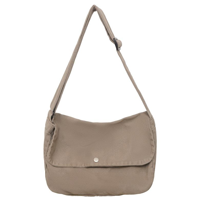 

Новая литературная и художественная молодежная сумка почтальона, японская повседневная универсальная холщовая сумка, студенческая модная универсальная наплечная сумка-мессенджер серый