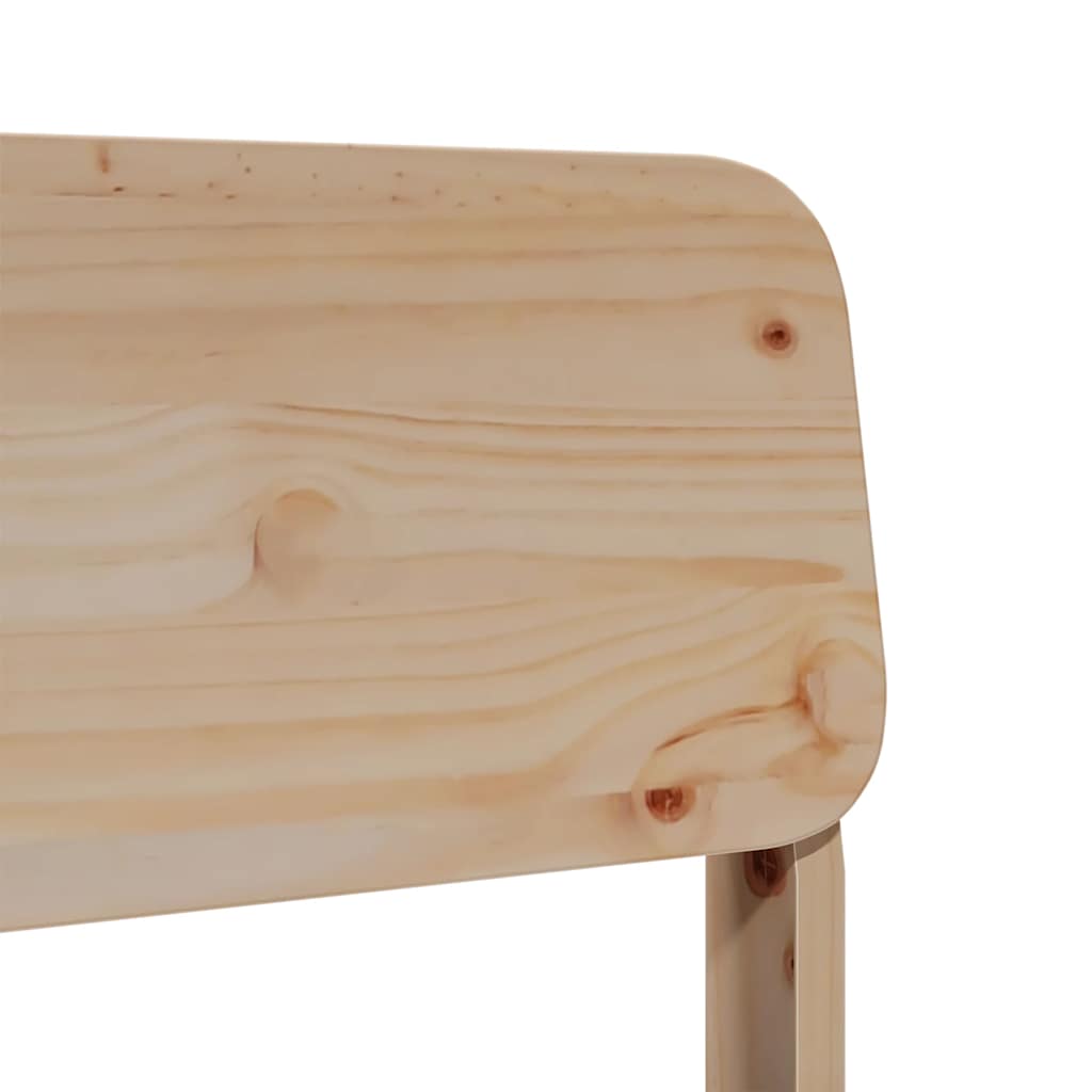 Garden Chairs 2 pcs 60 x 52.5 x 72 cm Solid Pine Wood