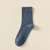 Men's Mid-Calf Anti-Odor Antibacterial Seamless Pure Cotton Socks for Spring/Summer Business - 10 Pack