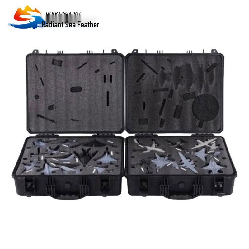 Military Plastic Fighter Jet Model Set (2 Boxes)