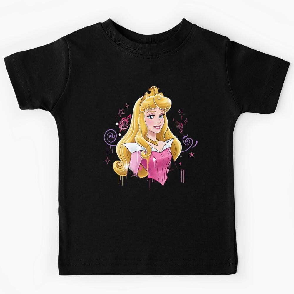 Aurora – Dreamy Sleeping Beauty Art Kids T-Shirt 120