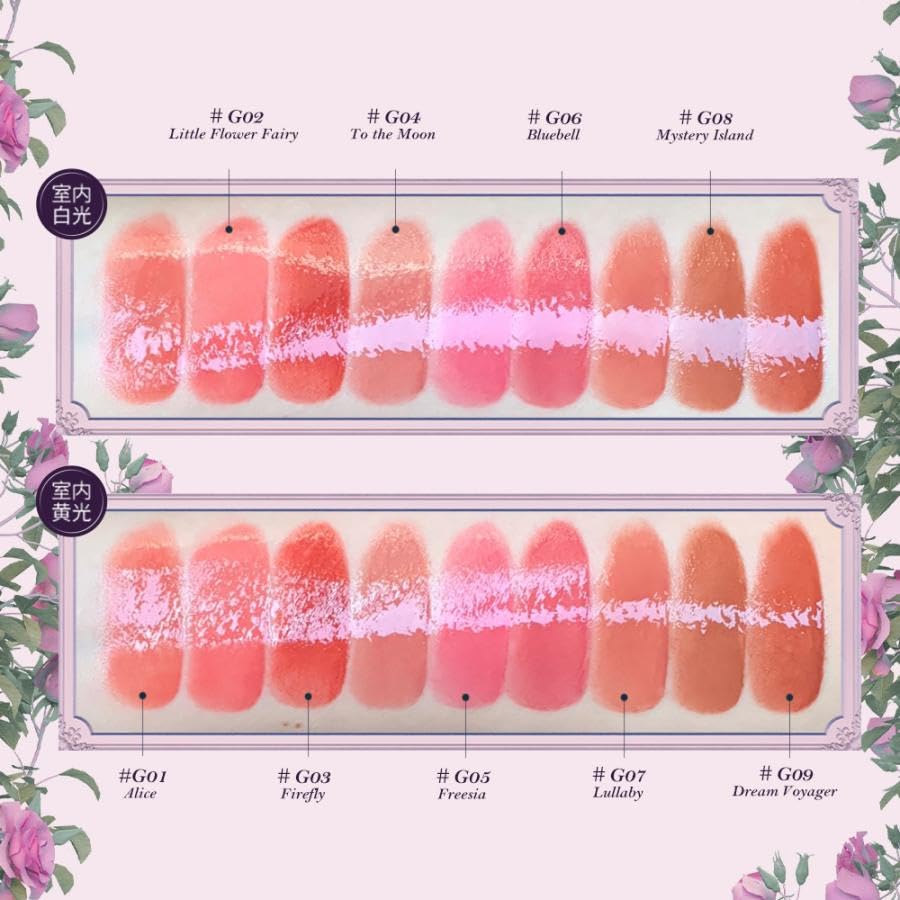 FlowerKnows Midsummer Fairy Tales Collection Lip Lacquer (G01 Alice)