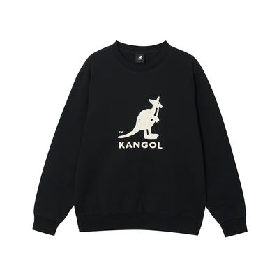 KANGOL Sweatshirt mit großem Logo 1782 Schwarz