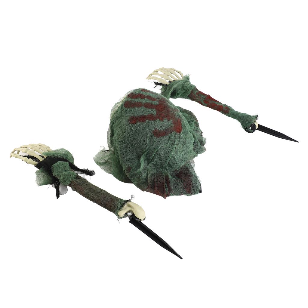 Skeleton Stakes Decorations Realistic Simulation Crawling Skull Head Skull Arms Decorations for