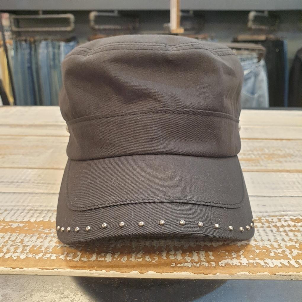 Buckaroo Women's Cotton Rivet-Decorated Military Cap 19 B235AP240P 2001