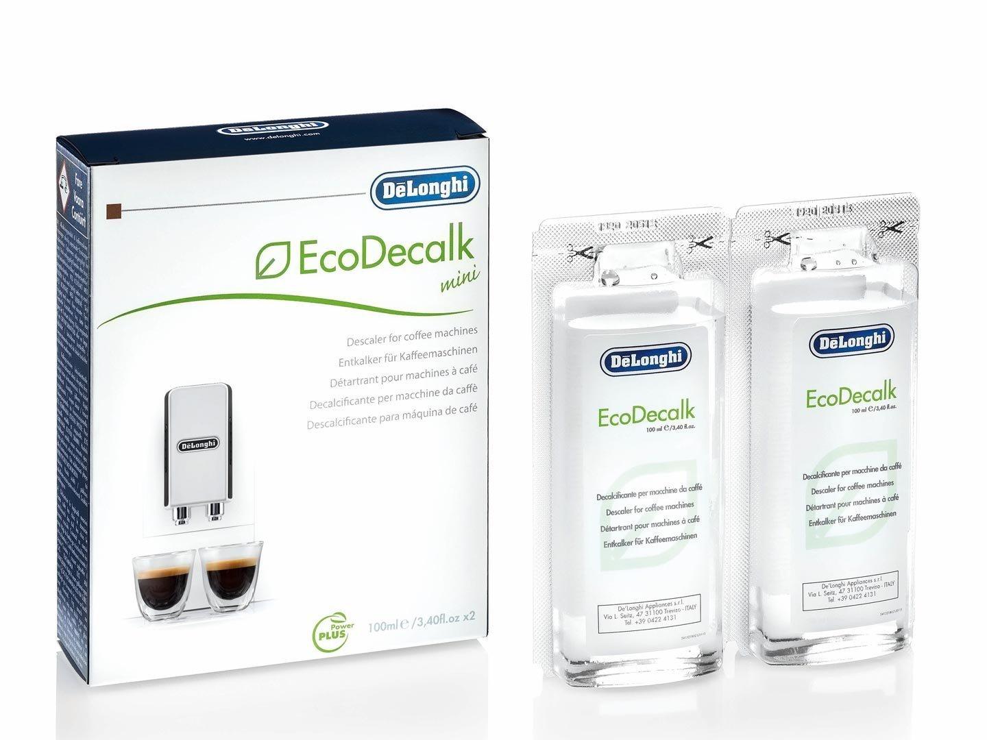 

DeLonghi Eco oz Mini Descaling Cleaner Set of 2 3.4
