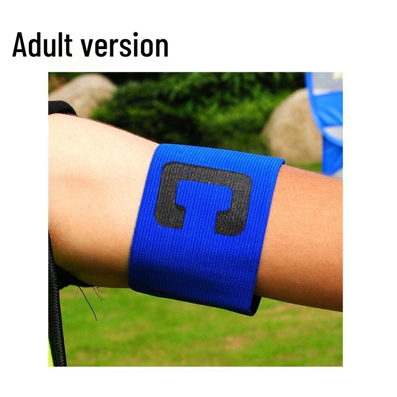Captain's Armband: Anti-Slip Velcro for Men, Women, and Children - Football Safety Mark