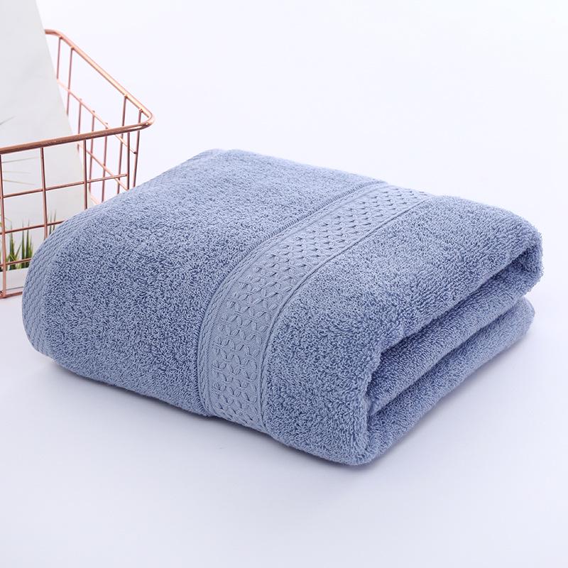 Quick-Drying, Absorbent, No-Shed, Thickened Unisex Bath Towel - 100% Pure Cotton for Adults