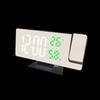 LED Digital Alarm Clock Projection Clock With 180°Rotatable Projector Mirror Large Screen Projection Clock For Home Office Table