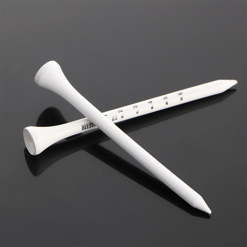 

20pcs 83mm Professional White Golf Holder Golf Tees Tee Ball Socket белый