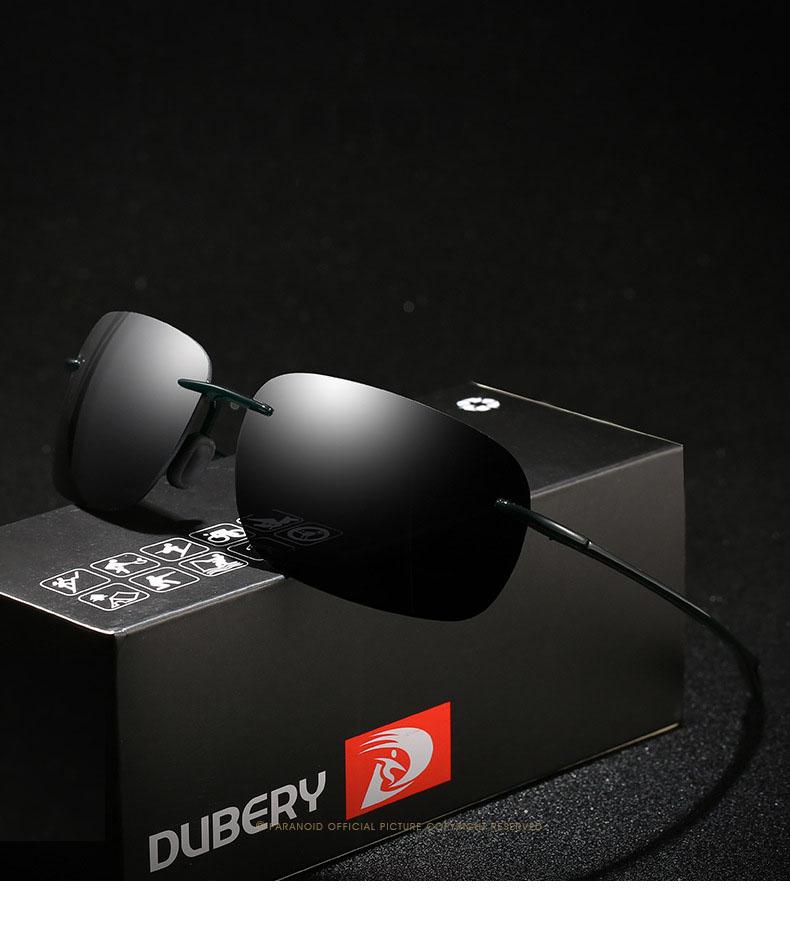 New Men's Rimless Sunglasses Sport Driving Sunglasses Ultra Light Rimless Glasses