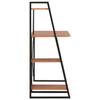 VidaXL Bureau avec étagère Noir et marron 102x50x117 cm 20285
