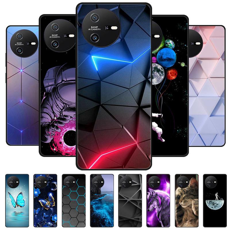 Per OSCAL TIGER 12 Custodia Silicone Morbido Lusso Antiurto Cover per Oscal Tiger 12 TPU Coque Gatto Carino Funda Shell Oscal Tiger12