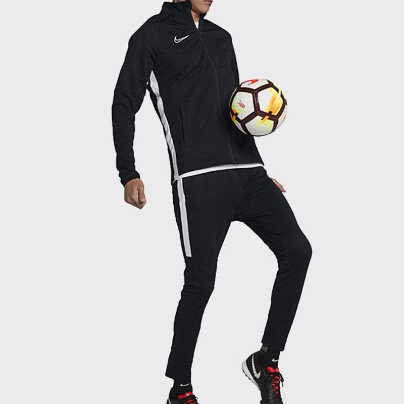 Nike American Retro Logo Knitted Sports Suit Men Suits Black AO0054-010
