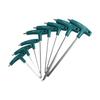 8Pcs T-shaped Hand Tool Hex Socket Wrench T-handle Wrench Extended T-Socket Wrench for Mechanical Working 10-T45
