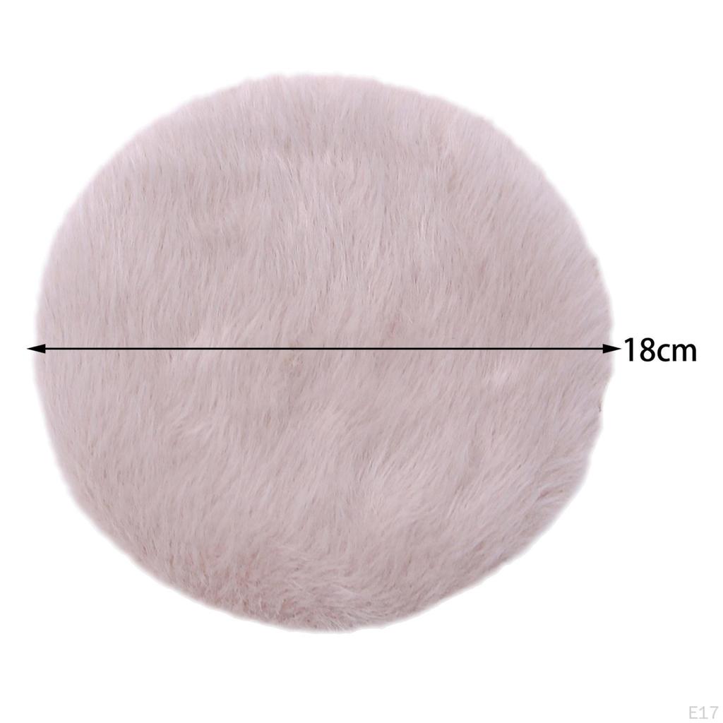 1/12 Miniature Plush Carpet Micro Landscape Furniture Accessories Dollhouse Area Rug Simulation