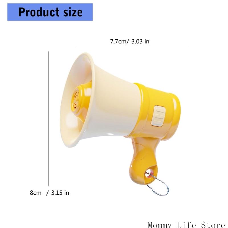 Kids Clip On Recorder Toy With Multiple Sound Modes Durable Lightweight Plastic Educational Interactive Plaything For Children