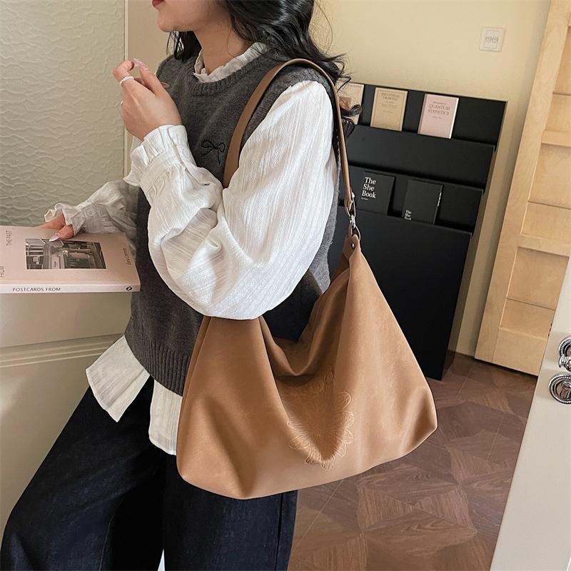Fashion Women's PU Leather Hobo Bag Accent Adjustable Strap Large Capacity Casual Bag for Commute Daily Life, Travel, Shopping, and Other Scenarios