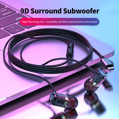 Praktischer kabelgebundener Ohrhörer mit Plug-Play-Funktion, 20–20.000 Hz, Musikhören