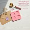 Wax Seal Silicone Mold Pad Suit For 25mm Stamp Sturdy Sealing Wax Mat Fix Shapes Tool For Letter Invitation Decor