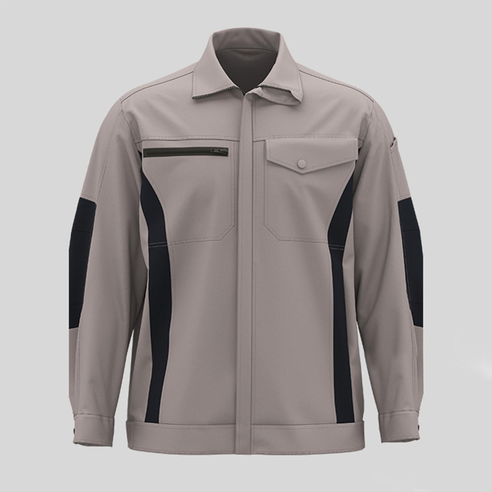 

Мужская усиленная износостойкая рабочая одежда заводская мастерская инструментальная машинная одежда XL хаки