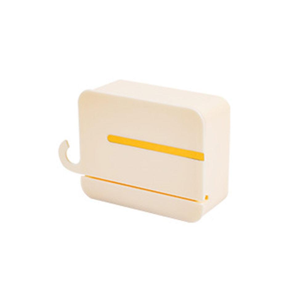 New Flip Soap Dish Waterproof Wall Mounted Soap Holder Punch-Free Bathroom Drain Soap Box Bathroom Accessories