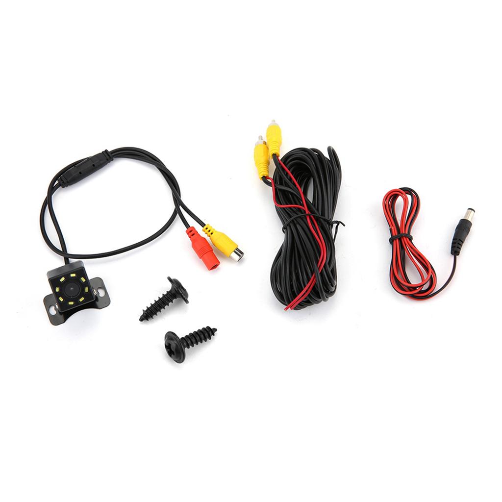 8 LED 170 degrees Wide Angle Rearview Reverse Backup Camera Night Vision Function Waterproof