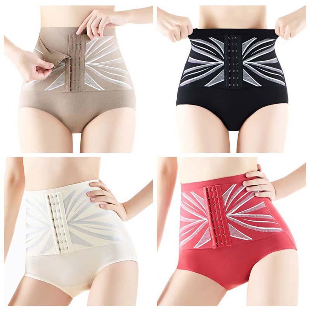 Waist Trainer Butt Lifting Briefs With Buckle Seamless Panties Women  Dress Yoga Pants