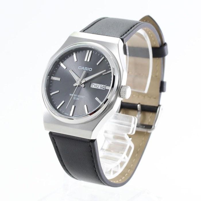 Casio Quartz MTP-E735L-8A Analog Quartz Dark Gray