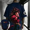 Anime T-shirt Summer Printed Men's Street Hip Hop Casual Top