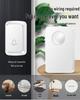 Wireless Long-Range Doorbell with Smart Remote Control, Battery-Powered, Waterproof, One-to-Two Call Button
