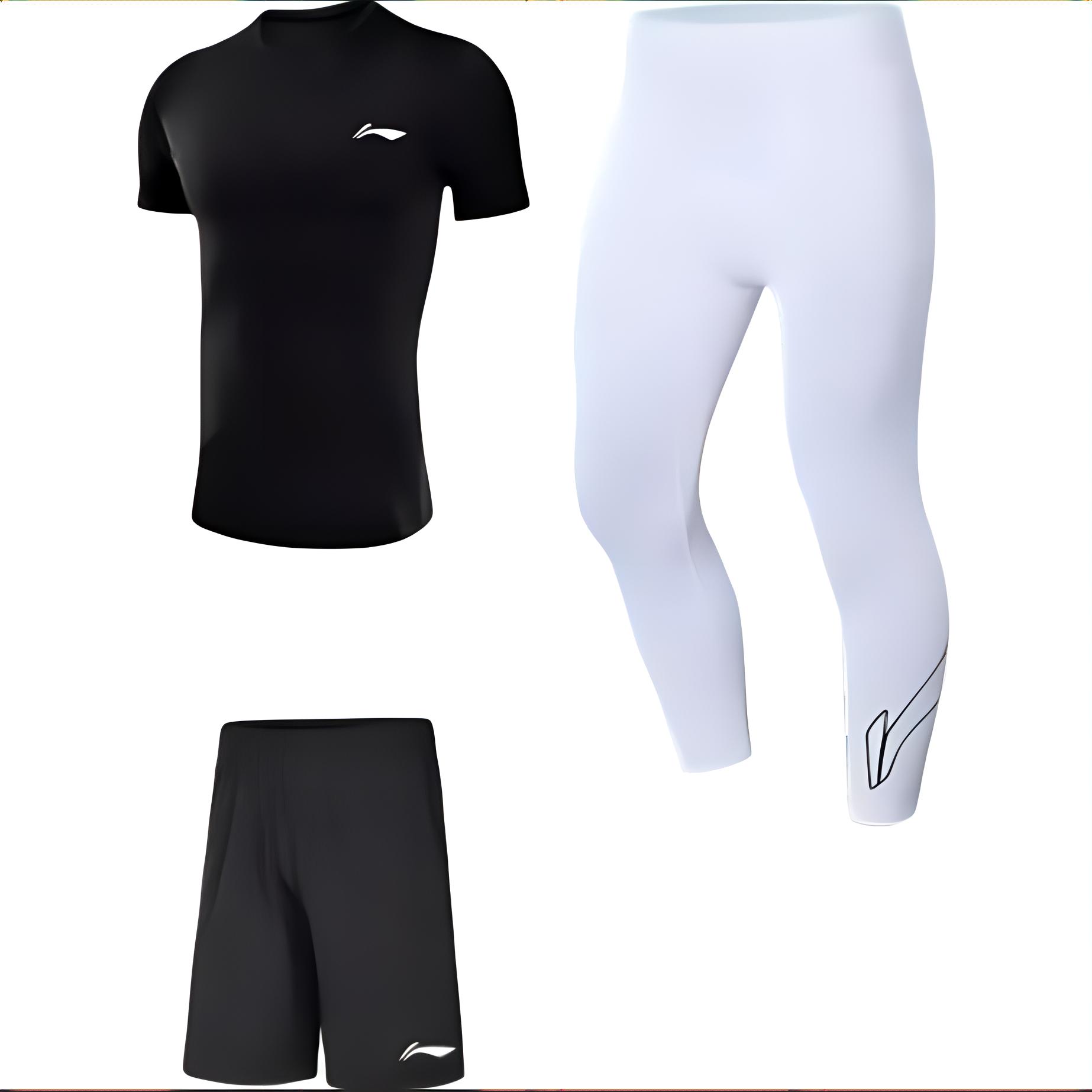 Li Ning Fitness Set Men s Set Of 3 YWBU078-2 165