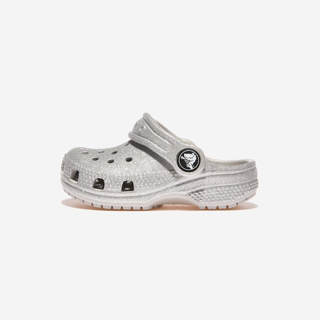 Crocs Classic Glitter Clog Toddler, CRS206992, 1010104323, Popular Korean Shoes
