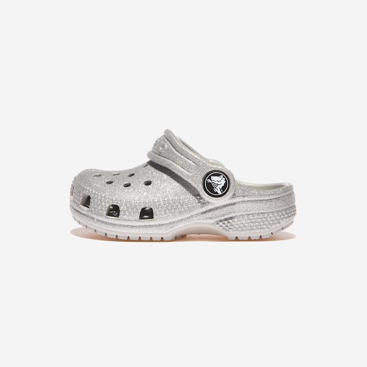 

[Crocs] Classic Glitter Clog Toddler, CRS206992, 1010104323, Popular Korean Shoes 120