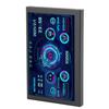Computer Temp Monitor 5 Inch IPS Temperature Display Multifunction PC CPU Data Monitor for CPU GPU RAM