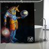 Egyptische Anubis Egyptische Cultuur Grote Douchegordijn, Waterdicht Polyester Stof Met 12 Haken, Huis Decoratie