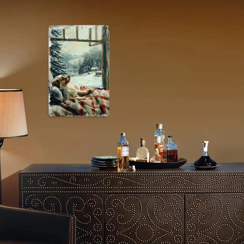 Retro Metal Paintings, Furniture, Living Room Decoration 20x30cm