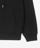 Uni Brushed Terry Oversized Hoodie Black Lxts7103