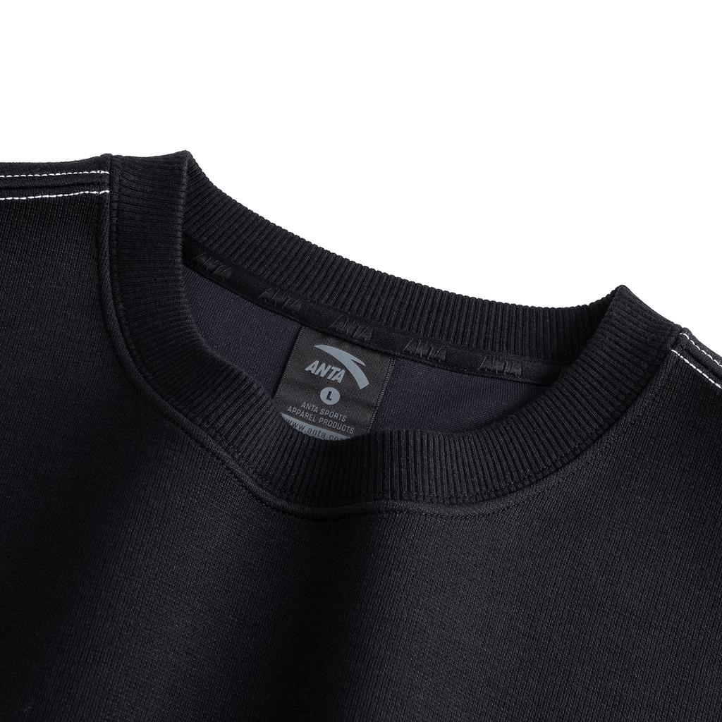 Anta Pullover Sweatshirt Men's Basic Black 152618734-2