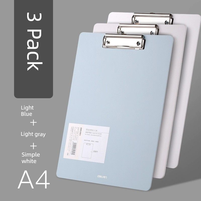 Holder Menu Student Writing Hard Board Test Paper Book Clip Vertical Record Pad Student Book Paper Office Supplies Hard Shell Drawing Board Study Work
