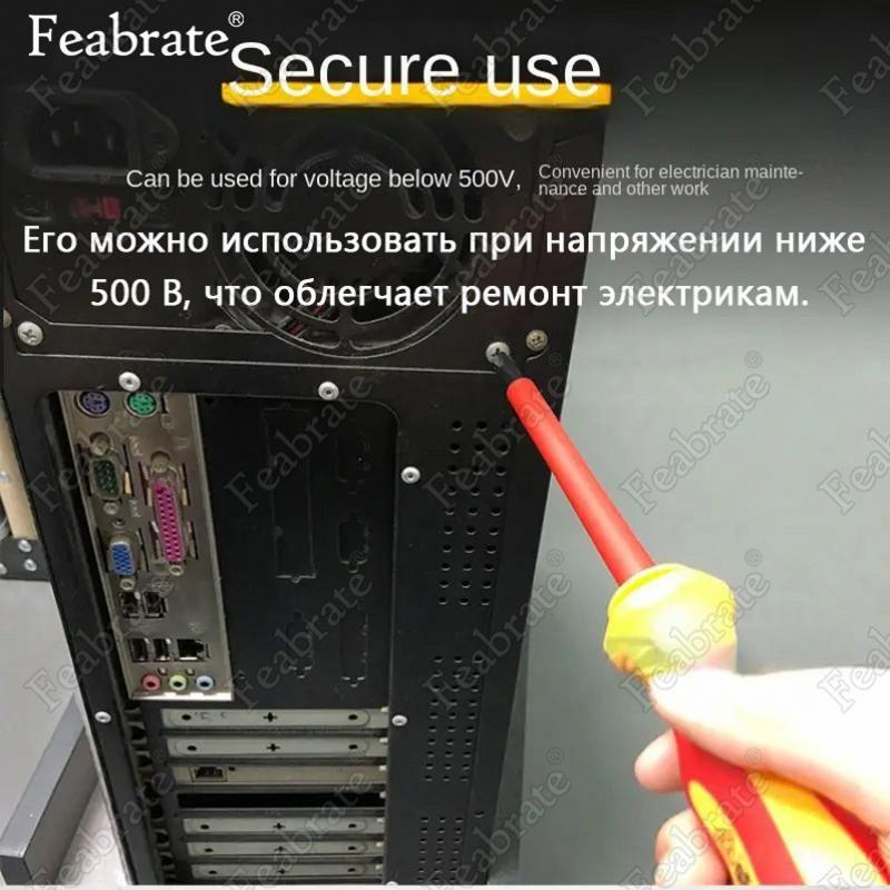 Insulated Screwdriver Set, Torx, And , Packaged For Home , Electrical Work, And -electric Purposes.