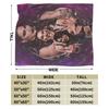Rhea Ripley Wrestlers Vintage Flannel Blanket  Warm Soft Throw Blanket for Couch Bed Picnic Aesthetic Bedspread Sofa Bed Cover
