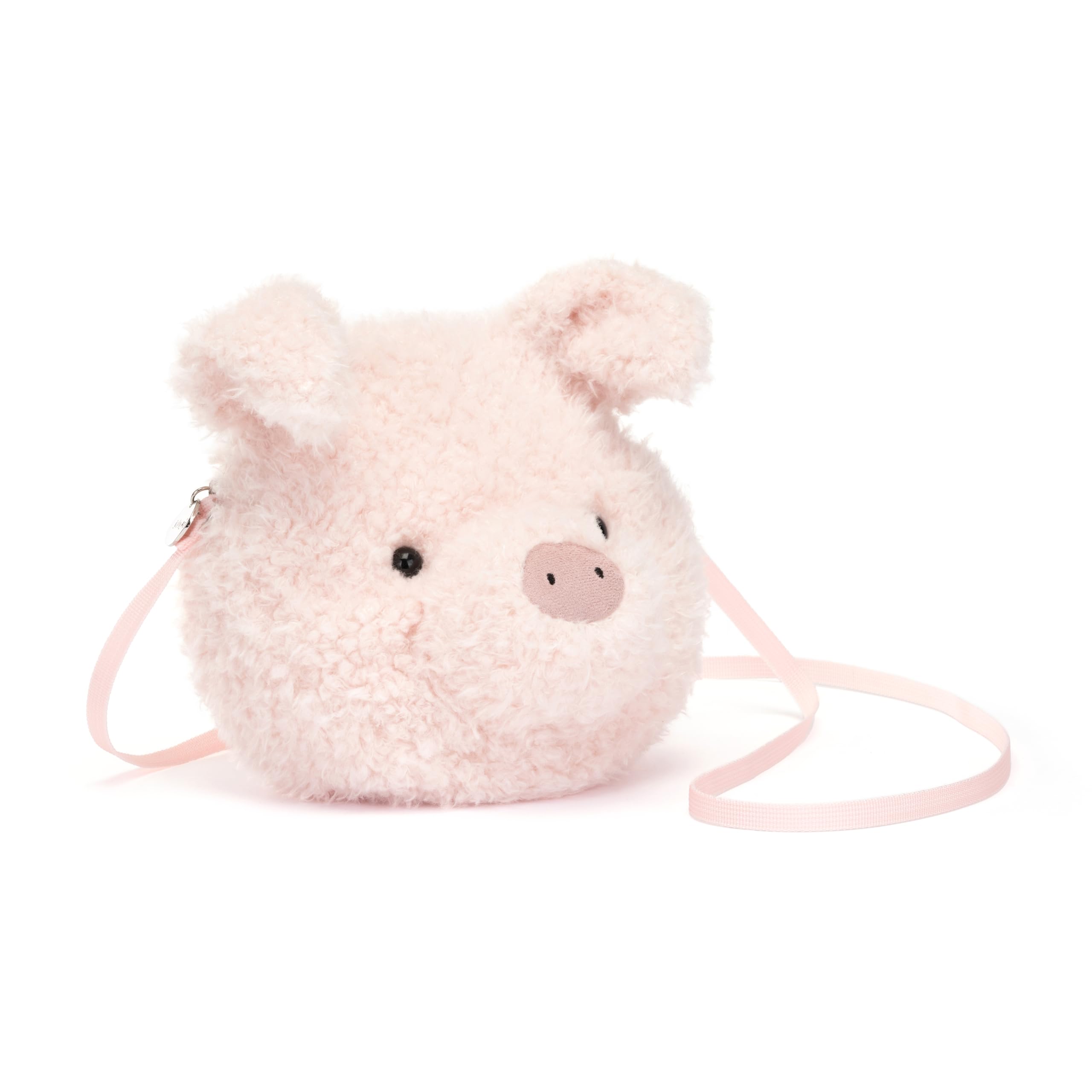 Jellycat Plush Bag Collection Crossbody Bags Shoulder Purses Fun and Unique Little S & Handbags, Pig. ,