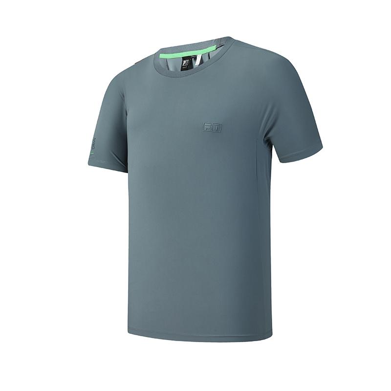 

FILA Golf Series Fashion Simple Classic Sports Golf Versatile Comfortable Breathable Knitted Short Sleeve T-Shirt Men Tops Thunder-Gray A11M625140FDY M