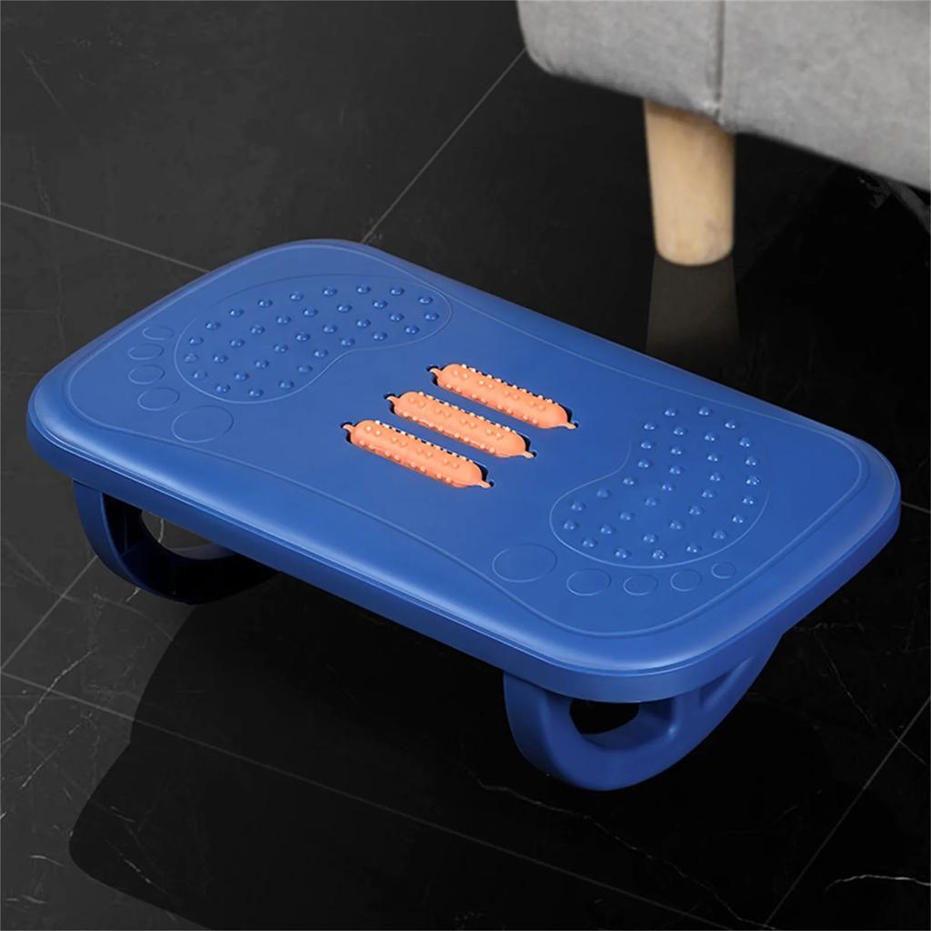 Rocking Footrest for Under Desk Ergonomic Desk Leg Rest Rocker Balance Board Comfortable Foot Stool for Desk Home Office