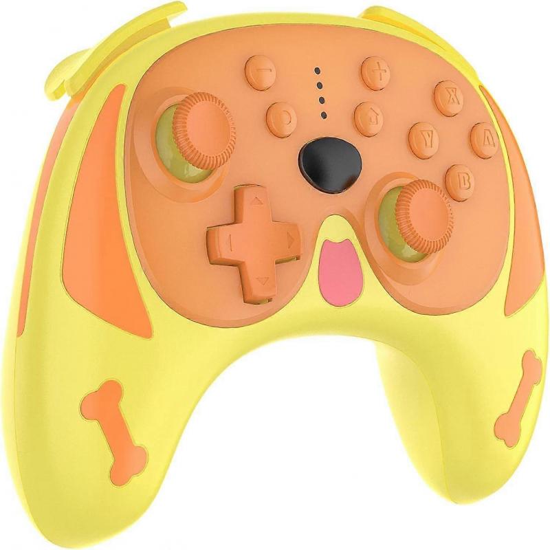 Wireless Gamepad Compatible with Nintendo Switch/Switch Lite/Switch OLED, Bluetooth Gamepad, Screenshot - Yellow Dog