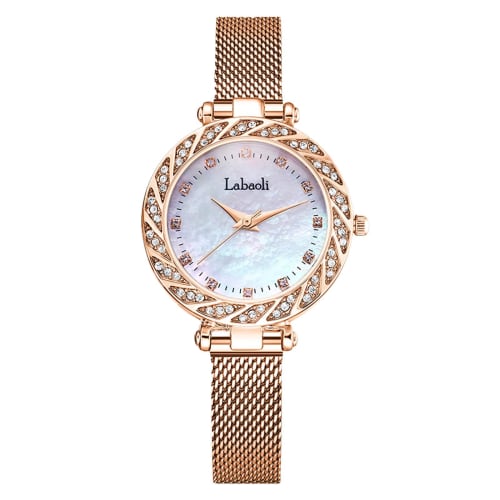 

RORIOS Women s Watch, Stylish, Simple Quartz Movement with Band, Perfect for Commuting, School, and Christmas, Birthday Gifts. RORIOS Gold.