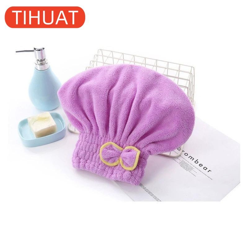 

Шапочка-полотенце для сушки волос фиолетовый